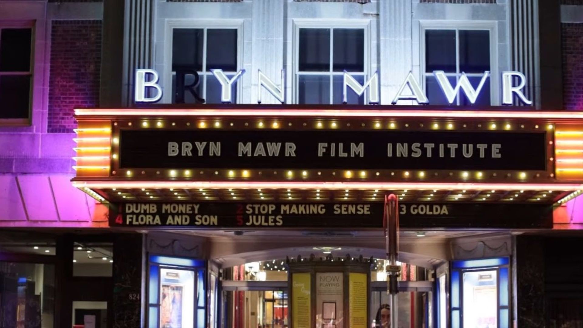 Bryn Mawr Film Institute: Education, Entertainment, and Wine Tastings