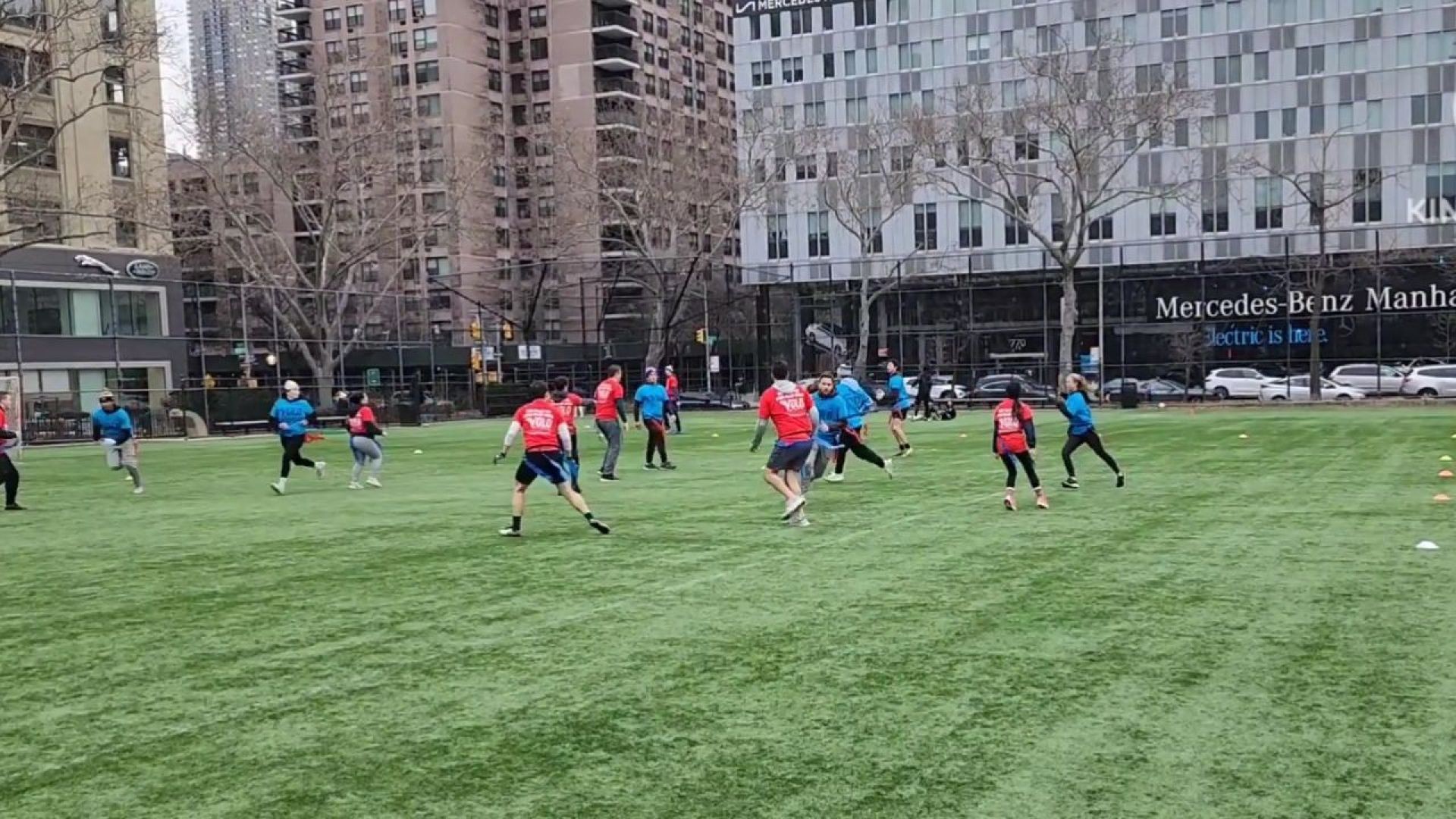 Volo Sports NYC Flag Football at DeWitt Clinton Park (Week 2)