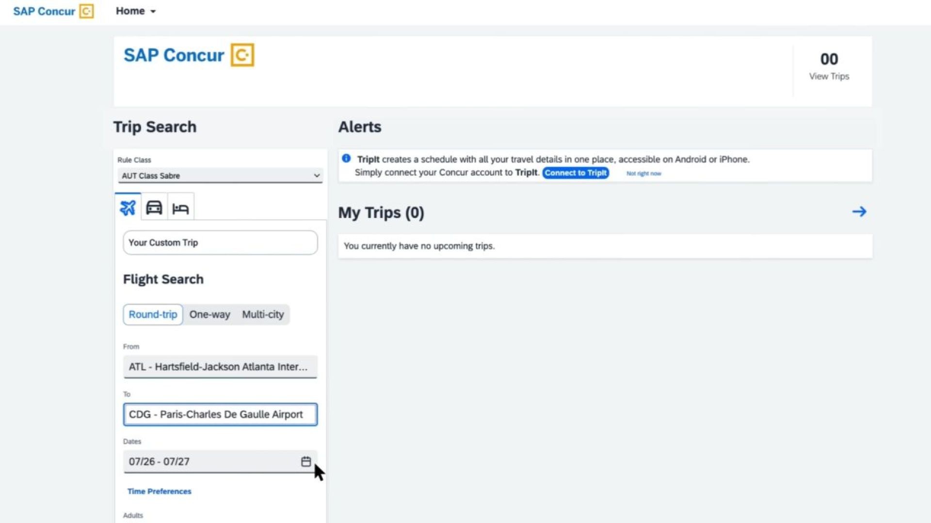 Concur Travel: The Enhanced Booking Experience