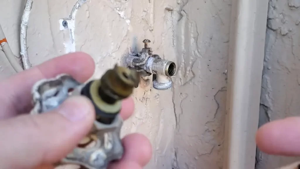 how to replace outdoor faucet​