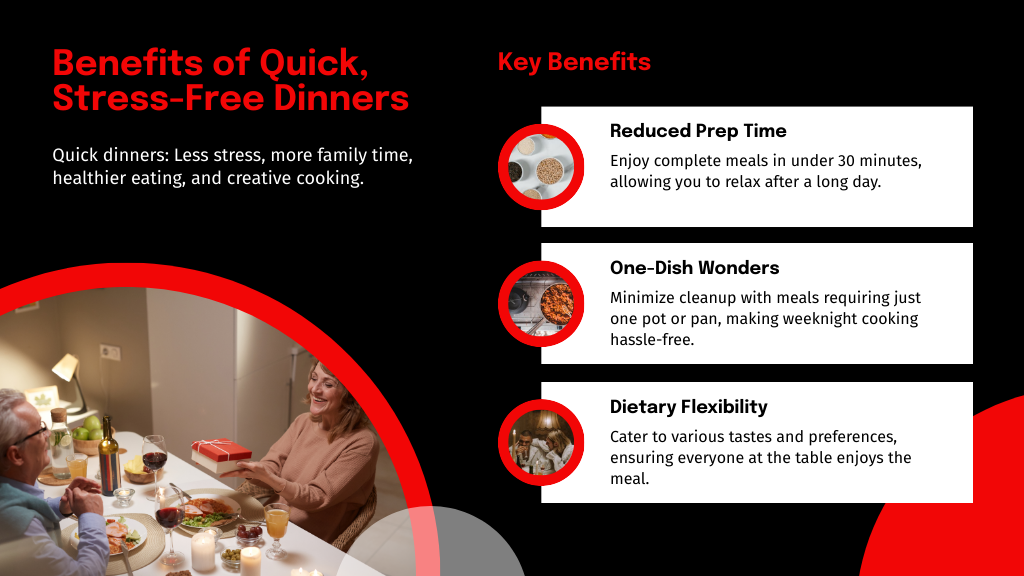 Benefits of Quick, Stress-Free Dinners