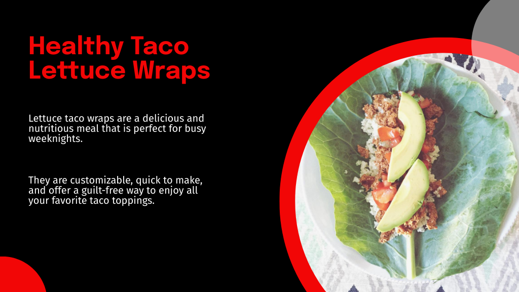 Healthy Taco Lettuce Wraps