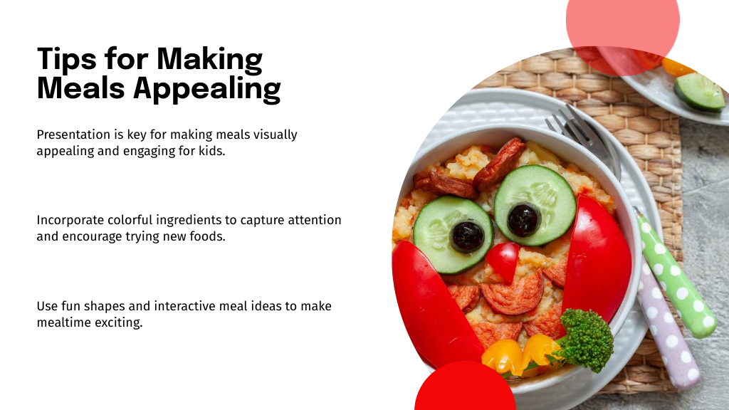 Tips for Making Meals Appealing