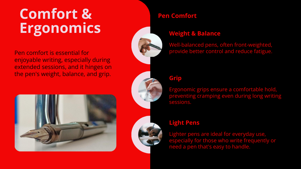 Comfort & Ergonomics