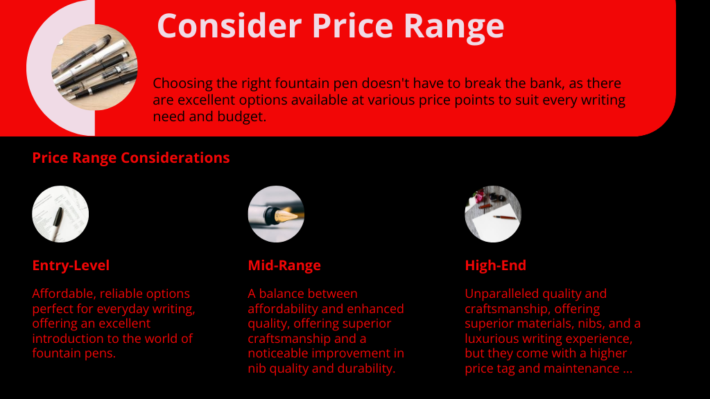 Consider Price Range