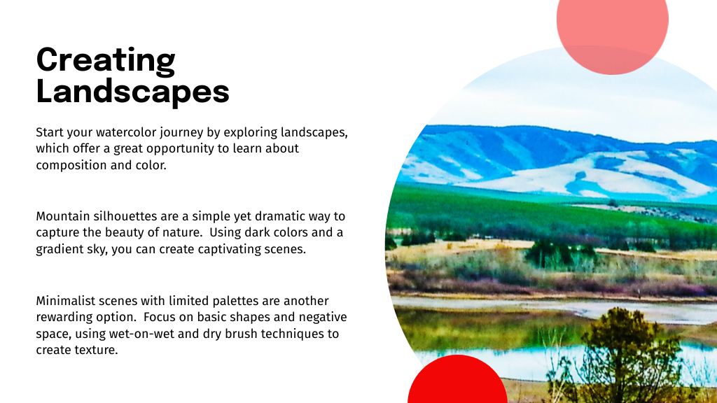 Creating Landscapes