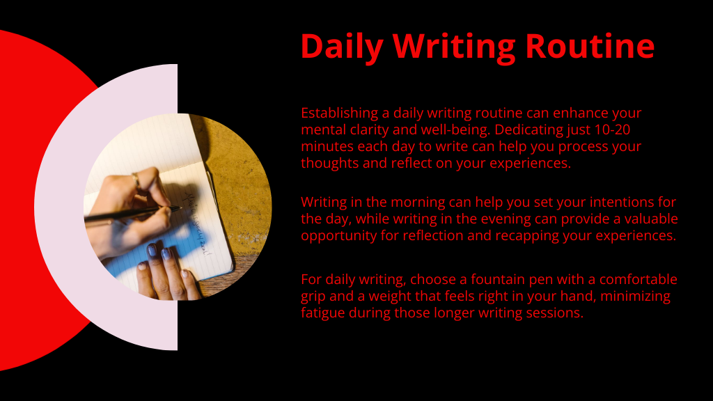 Daily Writing Routine