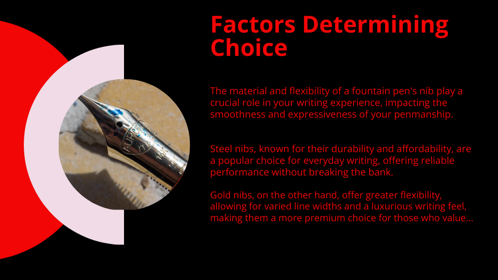 Factors Determining Choice