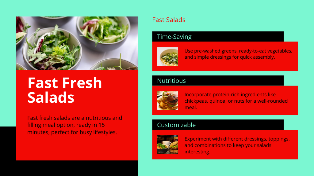 Fast Fresh Salads