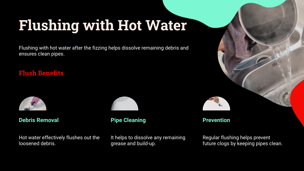 Flushing with Hot Water