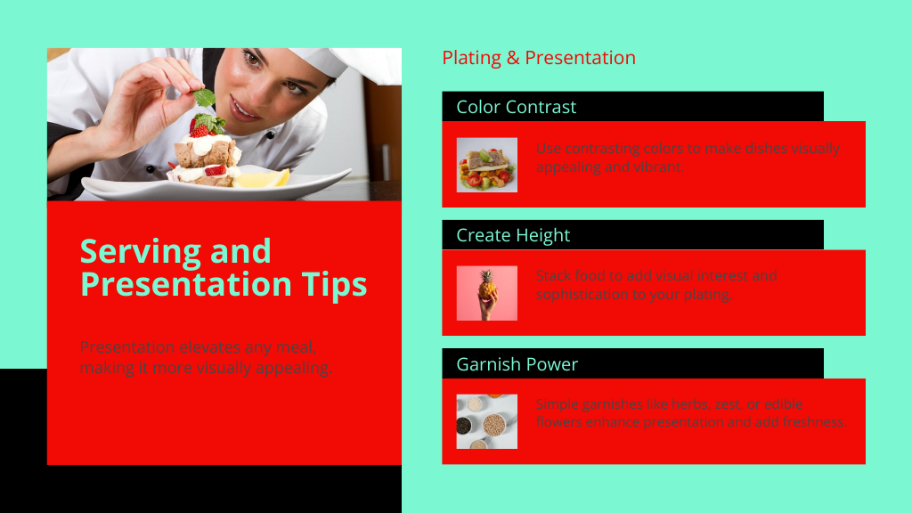 Serving and Presentation Tips