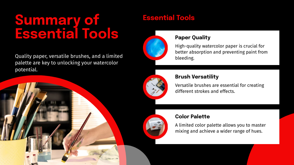 Summary of Essential Tools