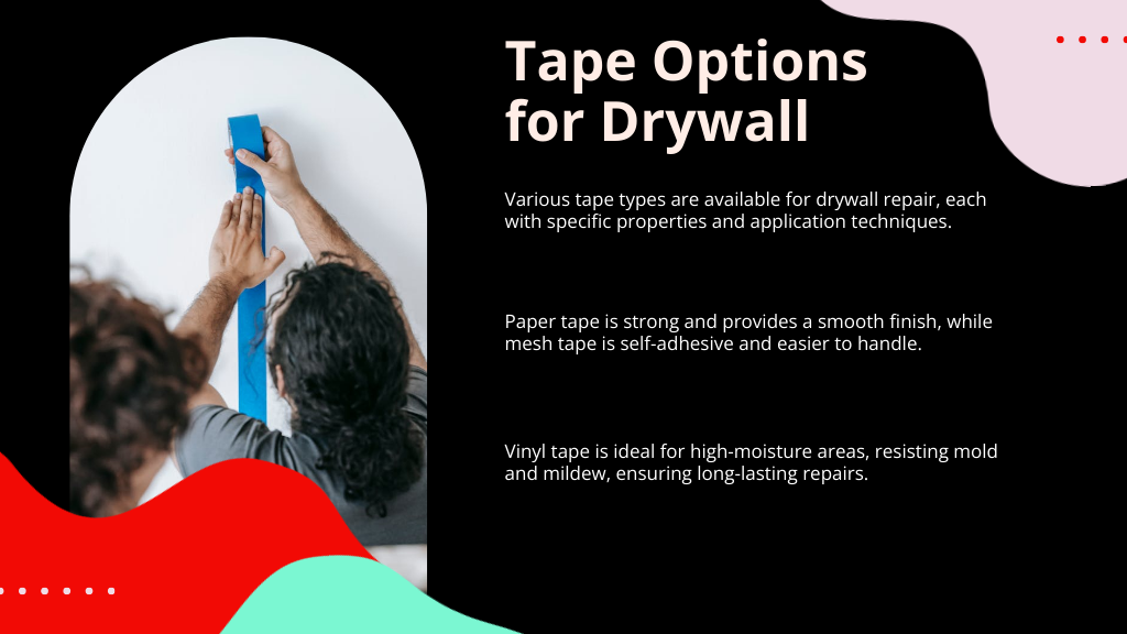 Tape Options for Drywall