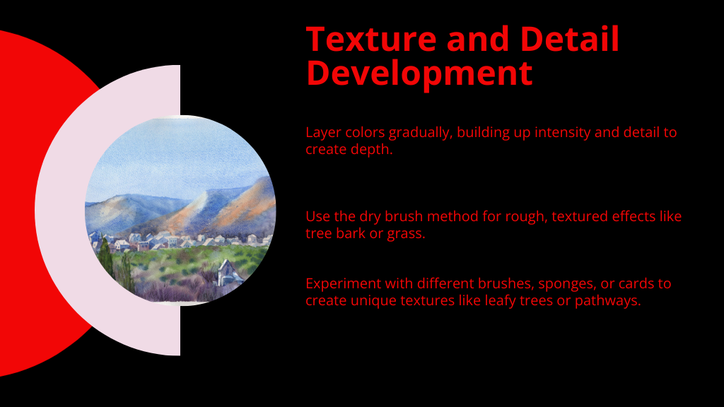 Texture and Detail Development