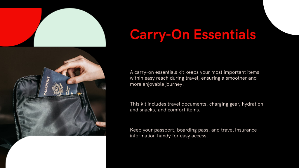 Carry On Essentials Carry On Essentials