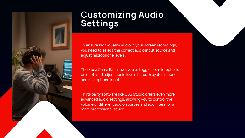 Customizing Audio Settings